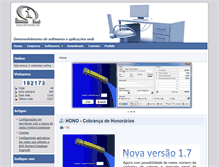 Tablet Screenshot of omegainf.com.br